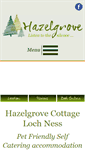 Mobile Screenshot of hazelgrovelochness.co.uk